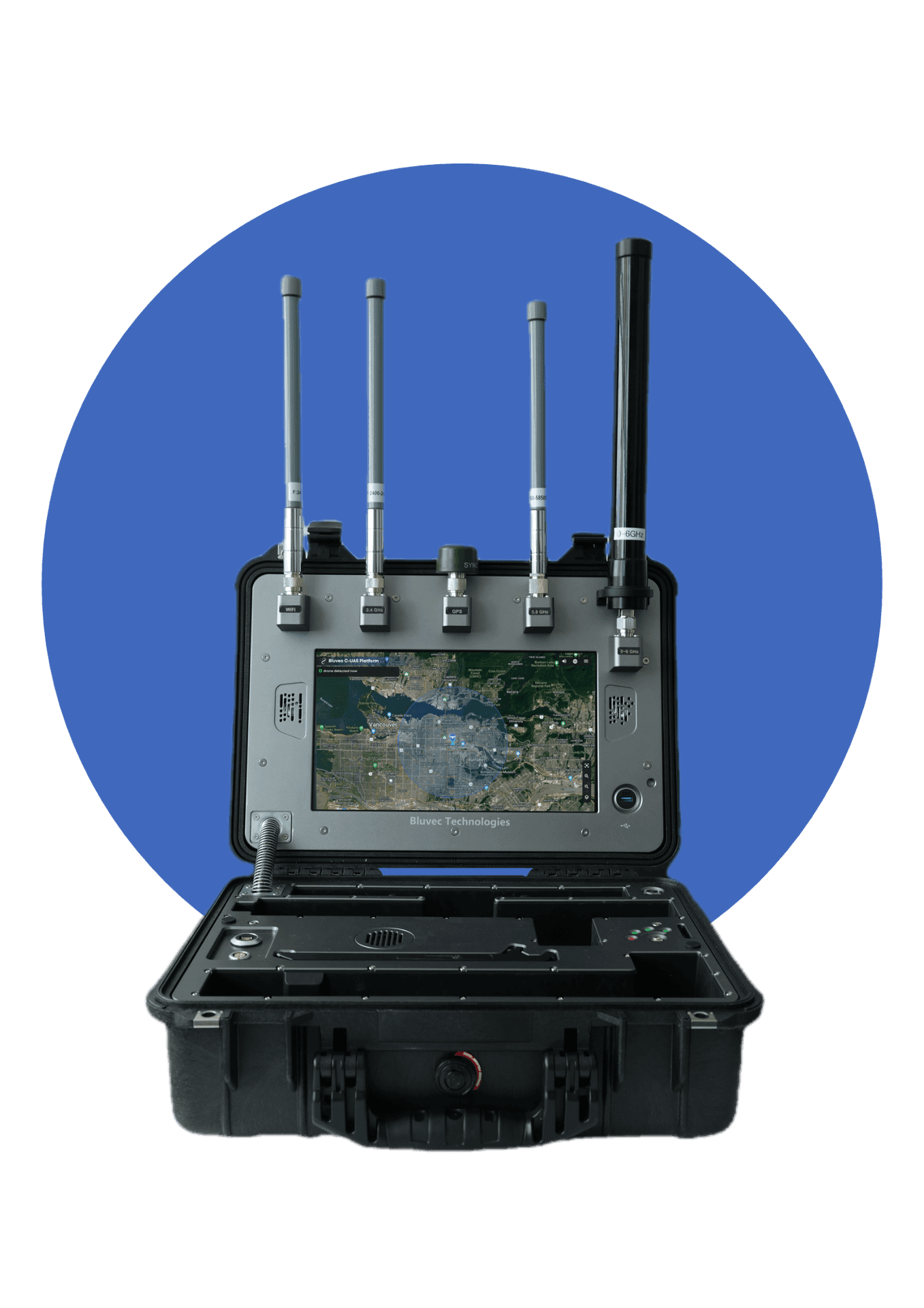 Détection anti-drone portable